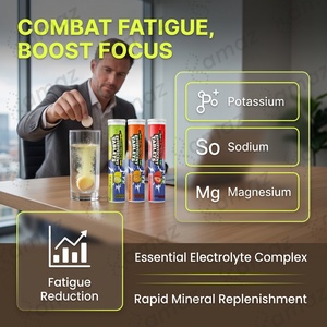 Amaz <strong>Zero</strong> Sugar Electrolyte Effervescent <strong>Tablets</strong> Instant Hydration Formula With Multi Mineral Electrolytes Vegan Supplement - Product Image 4