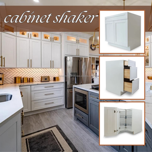 Ventas directas de fábrica Gabinete de cocina con coctelera blanca Vietnam Listo para ensamblar Nuevos gabinetes base modernos - Product Image 3