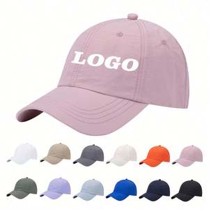 Gorra de Campamento con Visera Curva, Gorra de Papá para Campamento, Gorra de Nailon Ligera y Suave para Correr - Product Image 1