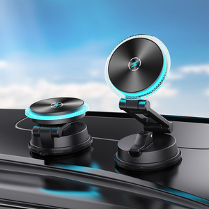 <span class=keywords><strong>Support</strong></span> de téléphone magnétique pliable pour <span class=keywords><strong>voiture</strong></span> avec charge rapide sans fil, fixation à ventouse puissante pour tableau de bord, compatible Android - Product Image 6