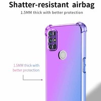 Coque de téléphone portable en TPU Gradient Design pour Oneplus 13R 13 12 11 Nord CE4 N300 N20 Housse de protection