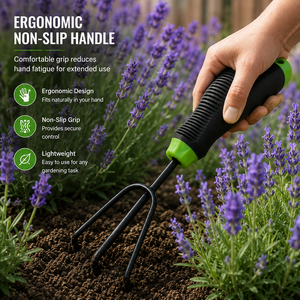 เครื่องมือทำสวนแบบกรงเล็บ คราดมือ จอบมือ เครื่องมือพรวนดิน 3 ง่าม - Product Image 6