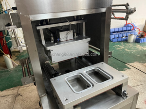 Machine de mise sous vide automatique <span class=keywords><strong>MAP</strong></span> pour barquettes, emballage sous atmosphère modifiée, scellage 4 trous pour viande fraîche, fruits de mer, plats préparés, aliments - Product Image 3