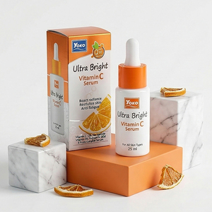 Sérum vitamine C Y694 YOKO ULTRA BRIGHT 25 ml avec extrait complexe de 8 fruits, hydratant, illuminateur et protecteur contre la sécheresse. - Product Image 6