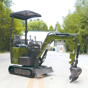 Mini-excavatrice multifonctionnelle à chenilles, moteur Koop, commande PLC, haute puissance de creusement, garantie 1,5 an, moteur, pompe, engrenage - Product Image 2