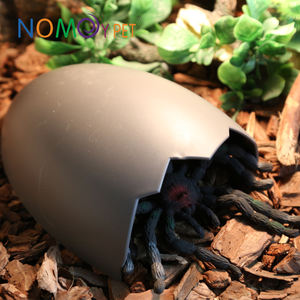 NOMOYPET <span class=keywords><strong>Venta</strong></span> caliente Plástico Big Eggshell Reptil Escondite Cueva Refugio para <span class=keywords><strong>animales</strong></span> exóticos - Product Image 3