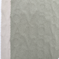 Tissu en cuir PU fin et doux au toucher, anti-moisissure, avec support tricoté pour l'habillement