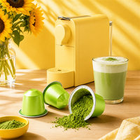 Capsules de café matcha latte, dosettes de thé vert, compatibles avec les machines à expresso à portion individuelle, approvisionnement en vrac