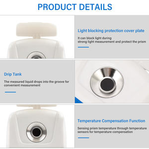 디지털 브릭스 굴절계 - 0-55% 브릭스 범위, ±0.2% 브릭스 정확도, 10-40 ° 자동 온도 보상 - Product Image 4