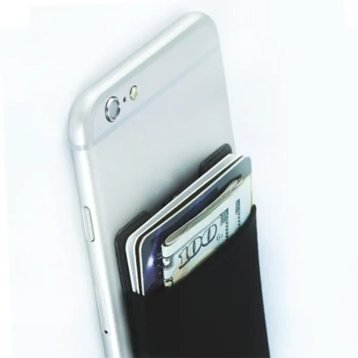 stretchy lycra card holder phone card holder stretchy lycra wallet