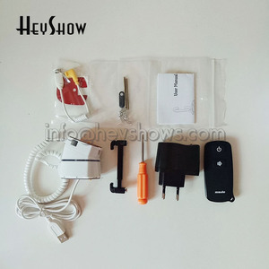 Hot chống trộm báo động an ninh hiển thị đứng cho điện thoại di động kẹp cho iPhone Apple ABS chống trộm hệ thống báo động cho mi cửa hàng - Product Image 3