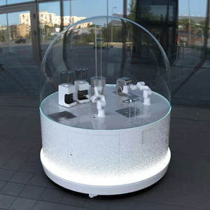 Machine à café <span class=keywords><strong>robot</strong></span> automatique sans pilote avec manipulateur artistique moderne à écran tactile - Product Image 5