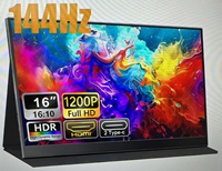 Téléviseur LED intelligent numérique portable en gros, écran LCD HD de 14 à 20 pouces, écran intelligent pour hôtels, définition HDTV
