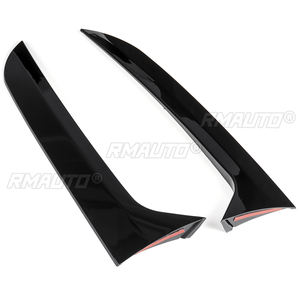 Aileron latéral de fenêtre arrière noir brillant Canards Splitter pour VW Tiguan MK1 2007 2008 2009 2010 2011 2012-2016 / pour MK2 2017+ - Product Image 6