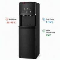 Dispensador de Agua Eléctrico, Fría y Caliente, para Hogar y Oficina