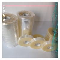 Film d'emballage thermoscellé transparent clair thermoformage PVC/POF/BOPP blanc personnalisé simple/double face