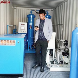 Nuzhuo 10nm 3/h container loại oxy y tế nhà máy sản xuất O2 máy trong bệnh viện với PLC - Product Image 5