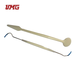 Miroir de dentiste en plastique jetable d'instruments de dents de poignée orale de bouche dentaire - Product Image 2