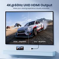 USB-C zu HDTV Digital AV Adapter mit 4K 60Hz HD Video- & Audioausgang, 100W Schnellladung, für iPhone 16 17/iPad/MacBook Pro/Air