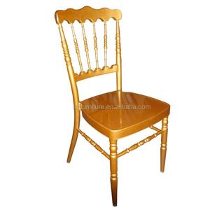 Chaise <span class=keywords><strong>Napoléon</strong></span> en aluminium solide pour événements de noce QL800 - Product Image 2