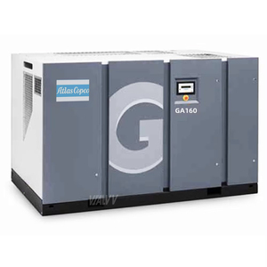 Compresor de Aire de Tornillo Industrial Atlas Copco GA G + 90/110/132/160/200/250/315 KW FF VSD - Product Image 1