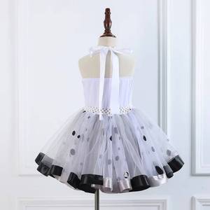 Robe tutu vache de dessin animé MS 2024 pour filles, imprimé personnage animal, pour fête, spectacle, cosplay, avec doublure, pour les fêtes des enfants - Product Image 4