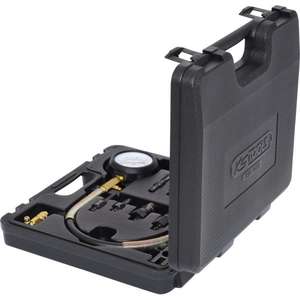 KS TOOLS - 150.1680 <b>Compression</b> <b>tester</b> set (13 pcs) - EAN 4042146200001 <b>ENGINE</b> AND TIMING SET - Product Image 3