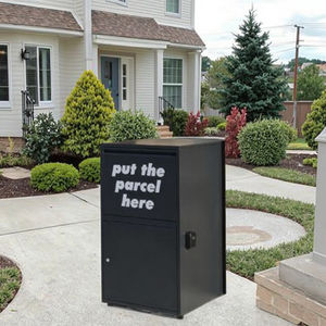 Buzón de Correos <span class=keywords><strong>Exterior</strong></span> de Acero, Independiente, para Montar en el Suelo, con Compartimento para Periódicos y Paquetes - Product Image 1