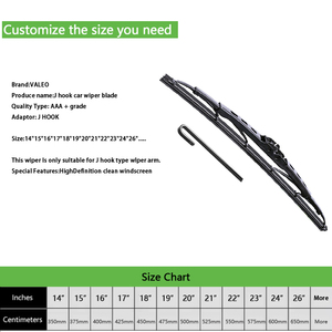 <span class=keywords><strong>Escobillas</strong></span> Limpiaparabrisas Tradicionales Universales <span class=keywords><strong>Valeo</strong></span>, las Más Vendidas, para Autos de 14'' a 26'' - Product Image 6