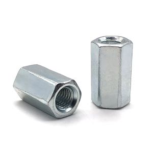 Nhà máy trực tiếp thép không gỉ passivated kết thúc din6334 Hex khớp nối dài hình lục giác <span class=keywords><strong>Nut</strong></span> cho ô tô sử dụng - Product Image 5