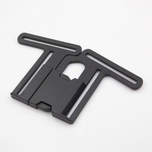Boucle de sécurité en plastique à quatre voies, 8 cm, avec anneau en D à dégagement latéral pour poussette et accessoires de sac - Product Image 1