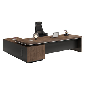 <span class=keywords><strong>Escritorio</strong></span> Ejecutivo Moderno <span class=keywords><strong>Extensible</strong></span> de <span class=keywords><strong>Madera</strong></span> Ecológica con Almacenamiento para Uso en el Hogar y la Villa, Diseño Elegante - Product Image 6