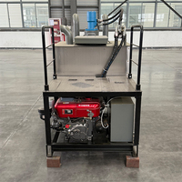 Préchauffeur de peinture thermofusible à réservoir unique 600 kg, moteur à faible coût d'entretien pour la construction