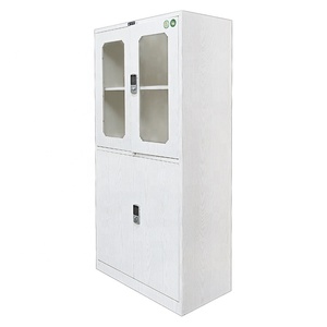 Miễn phí đứng tủ 2 cửa kim loại thép văn phòng lưu trữ tủ kim loại Tủ hồ sơ với mã khóa - Product Image 2