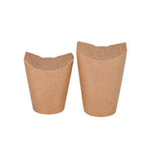 Gobelets à <span class=keywords><strong>frites</strong></span> <span class=keywords><strong>en</strong></span> papier jetables personnalisables, emballage durable pour la <span class=keywords><strong>livraison</strong></span> de nourriture - Product Image 5