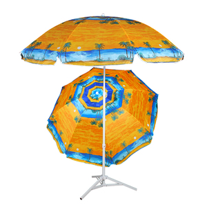 Custom Advertising Modern Outdoor Sun Umbrella for Beach Patio Courtyard Gym Use - Product Image 5