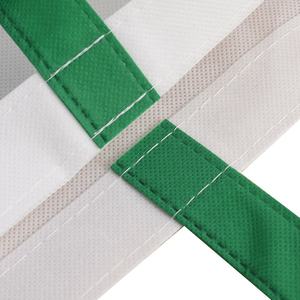 Зеленая пользовательская продуктовая сумка для покупок многоразовая и Ультразвуковая Нетканая для экологически чистого повторного использования - Product Image 5