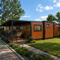 Casa Prefabricada de 3 Dormitorios Lista para Instalar con Diseño Personalizado, Casas Modulares Prefabricadas, Casa Contenedor Expandible, Casas Pequeñas