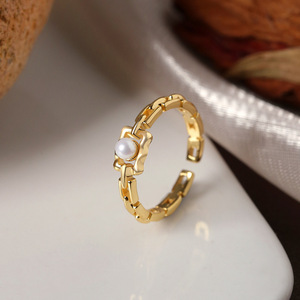 Extreme 925 Sterling Silver <b>Open</b> <b>Ring</b> with Pearl Unique Fashion <b>Rings</b> High Quality Custom Jewelry Woman <b>Rings</b> - Product Image 2