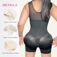 Body gainant corset pour femme, effet ventre plat, Fajase+Para+Mujer, sculptant les courbes, Fajase colombienne, Gaine post-partum, Gaine BBL