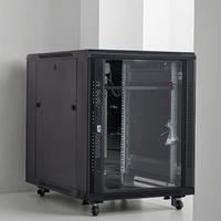 Armoire de réseau ouverte en acier personnalisée, rack de serveur de centre de données, gestion de serveur, 19 pouces, 12U, 14U, efficace en stock