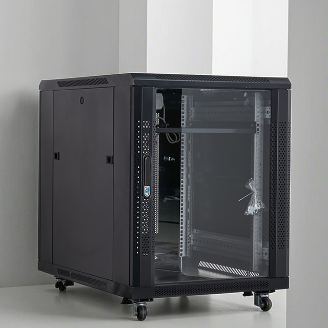 Customized Steel Open Network Cabinet Rack Data Center Network Server Rack Server Management 19 Inch 12U 14U Efficient in Stock