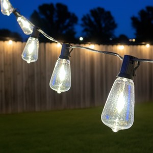 <span class=keywords><strong>Guirlande</strong></span> lumineuse <span class=keywords><strong>solaire</strong></span> LED d'extérieur pour jardin, ampoules G40, <span class=keywords><strong>guirlande</strong></span> lumineuse à bulbes globe pour la décoration de Noël, les fêtes - Product Image 1