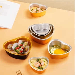 Custom <strong>Disposable</strong> Baking Pans <strong>Disposable</strong> Foil Cake Cup <strong>Tray</strong> for <strong>Dessert</strong> Bake Use Foil Containers - Product Image 4