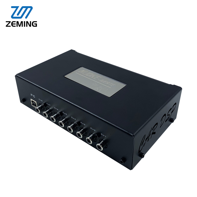 Car Amplifier 4 Channel High Power Automotive DSP 4x45W With Bluetooth Control Small Size Hi Fi Bass