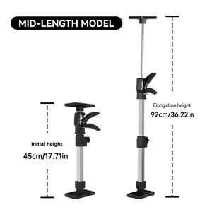 Imbot DIY batang pendukung <span class=keywords><strong>Drywall</strong></span> teleskopik-cepat dapat disesuaikan kapasitas beban 60kg OEM/ODM tersedia - Product Image 6