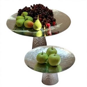 Cuencos de Metal de Calidad para Chocolate, Dulces, Ensaladas, Frutas y Nueces, Diseño Moderno y Elegante para Decoración de Mesa de Comedor - Product Image 1