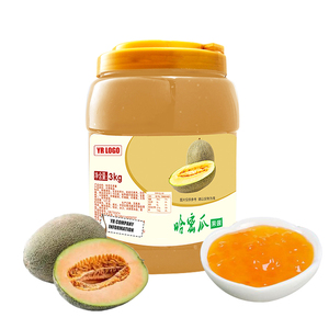Factory Hot Selling Real Cantaloupe Concentrated Jam 3kg <b>Ready</b> <b>to</b> <b>Eat</b> Fruit Free Sample High Quality Jam strawberry Customizable - Product Image 2