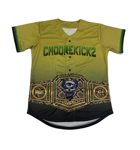 Maillot de baseball de Offre Spéciale de mode sublimé personnalisé d'usine de Chine - Product Image 3