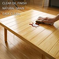 Table de pique-nique pliante avec chemin de table, table de pique-nique basse portable style bohème pour intérieur et extérieur, table en bois de 60 po x 30 po